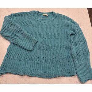 Altar’d State Women’s Green Knit Sweater Size M